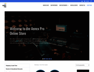 store.annexpro.com screenshot