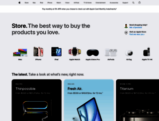 store.apple.com screenshot