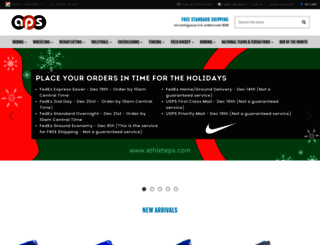 store.athleteps.com screenshot