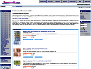 store.banknotes.com screenshot