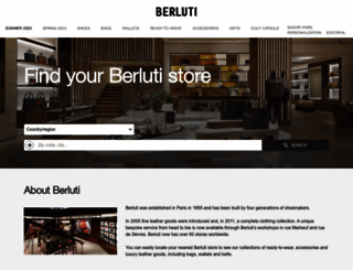 store.berluti.com screenshot