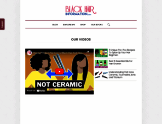 store.blackhairinformation.com screenshot