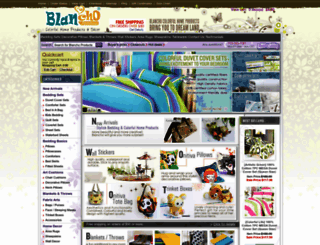 store.blancho-bedding.com screenshot