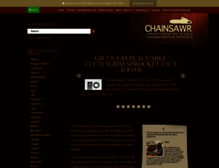 store.chainsawr.com screenshot