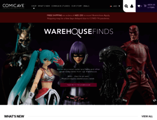 store.comicave.com screenshot