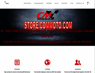 store.commoto.com screenshot
