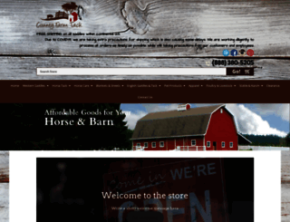 store.countyfarmtack.com screenshot