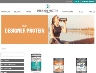 store.designerprotein.com screenshot