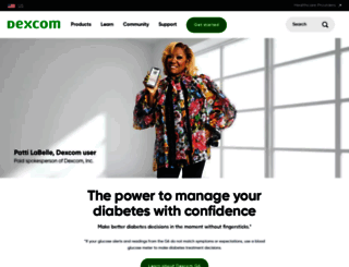 store.dexcom.com screenshot
