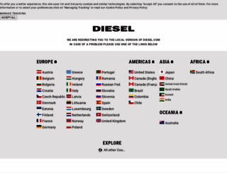 store.diesel.com screenshot