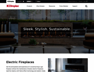 store.dimplex.com screenshot