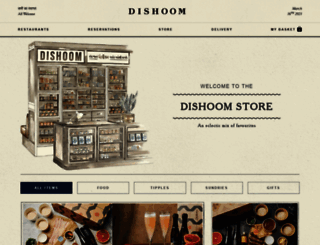 store.dishoom.com screenshot
