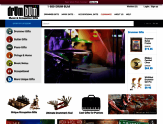 store.drumbum.com screenshot