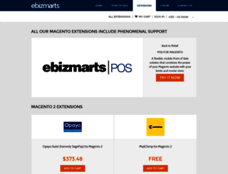 store.ebizmarts.com screenshot