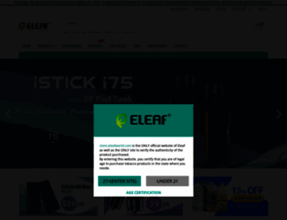store.eleafworld.com screenshot