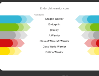store.endorphinwarrior.com screenshot