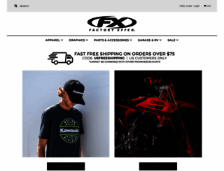 store.factoryeffex.com screenshot