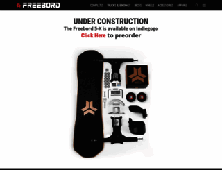 store.freebord.com screenshot