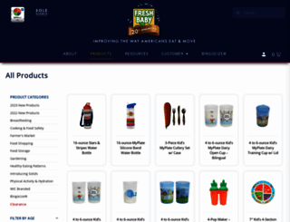 store.freshbaby.com screenshot