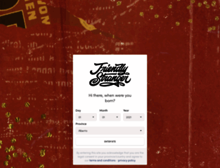 store.friendlystranger.com screenshot