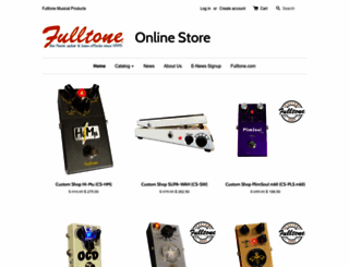 store.fulltone.com screenshot