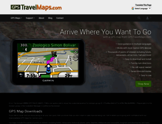 store.gpstravelmaps.com screenshot