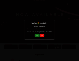 store.highermentality.com screenshot