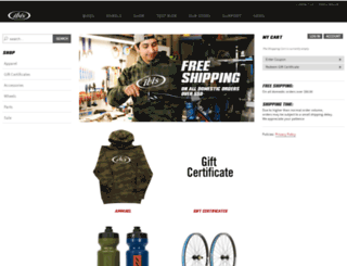 store.ibiscycles.com screenshot