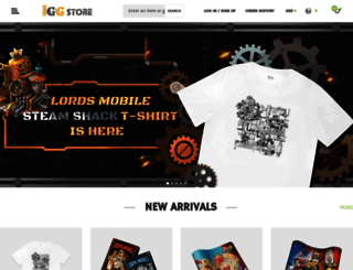 store.igg.com screenshot