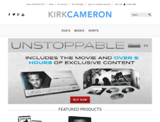 store.kirkcameron.com screenshot