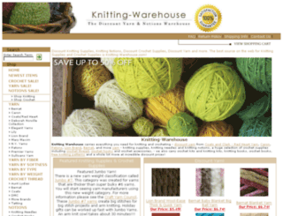 store.knitting-warehouse.com screenshot