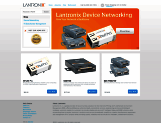 store.lantronix.com screenshot