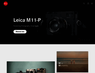 store.leica-camera.com screenshot