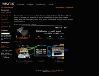 store.neurostechnology.com screenshot