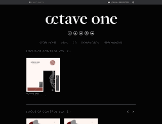 store.octaveone.com screenshot