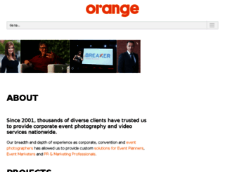 store.orangephotography.com screenshot