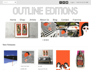 store.outline-editions.co.uk screenshot