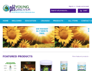 store.phoreveryoung.com screenshot