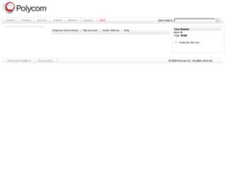 store.polycom.com screenshot