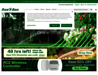 store.rainbird.com screenshot