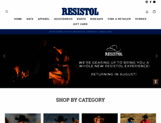 store.resistolhat.com screenshot