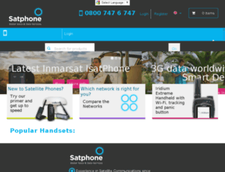 store.satphone.co.uk screenshot