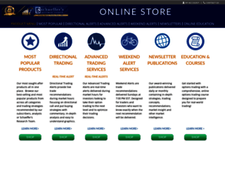 store.schaeffersresearch.com screenshot