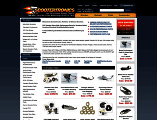 store.scootertronics.com screenshot