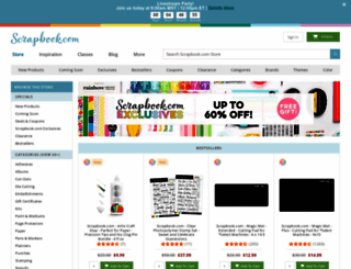 store.scrapbook.com screenshot