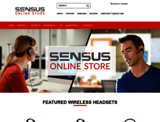 store.sensusinc.com screenshot