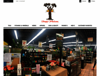 store.simplywholesome.com screenshot