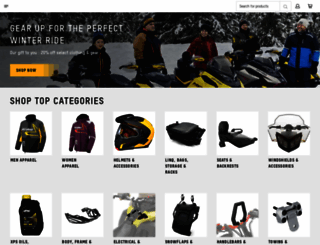 store.ski-doo.com screenshot