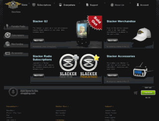 store.slacker.com screenshot