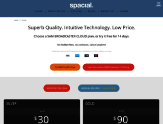 store.spacial.com screenshot